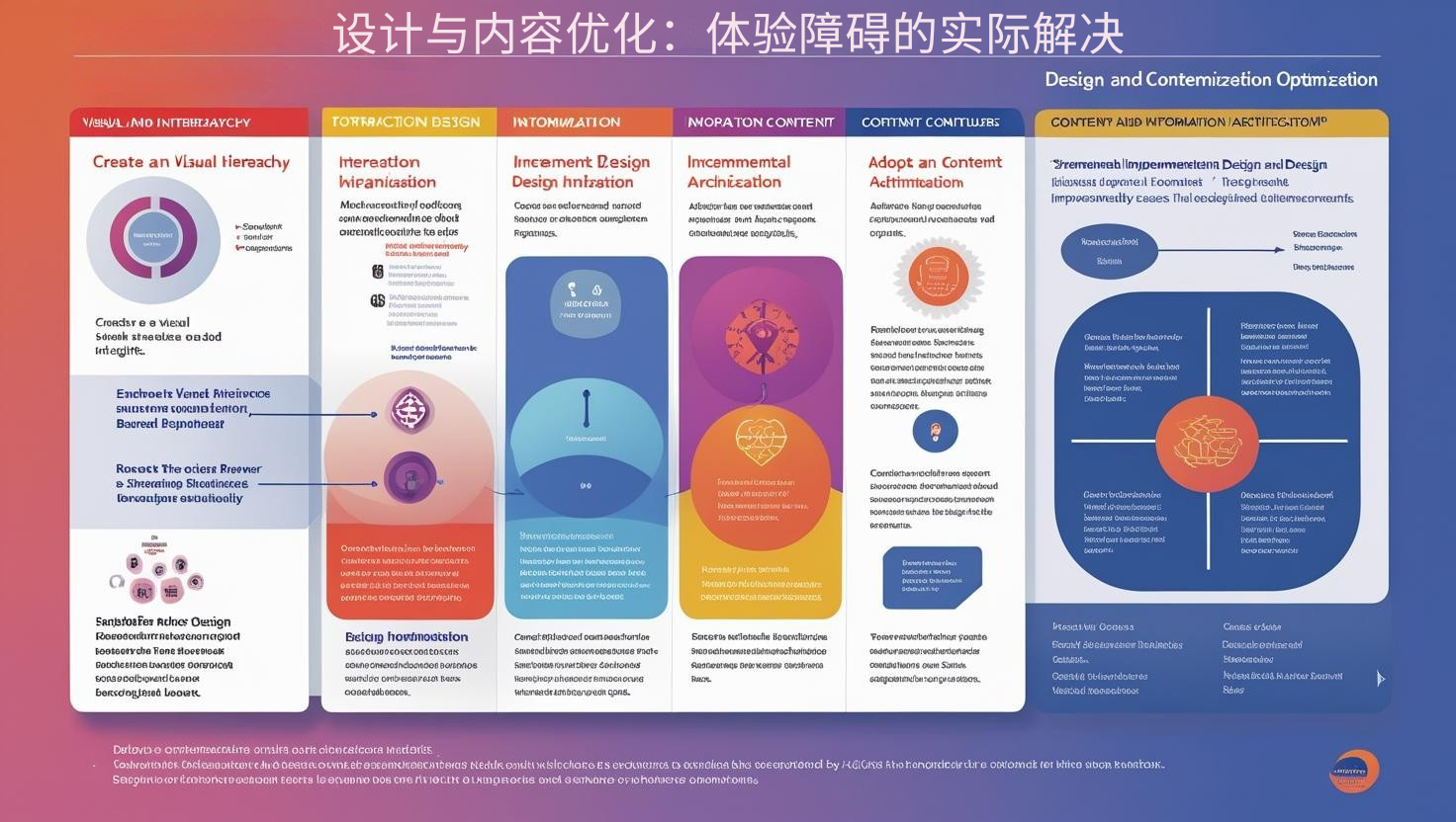 设计与内容优化：体验障碍的实际解决