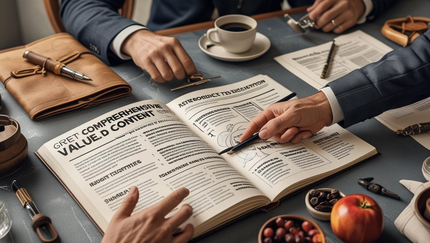 Independent site construction differentiated content strategy