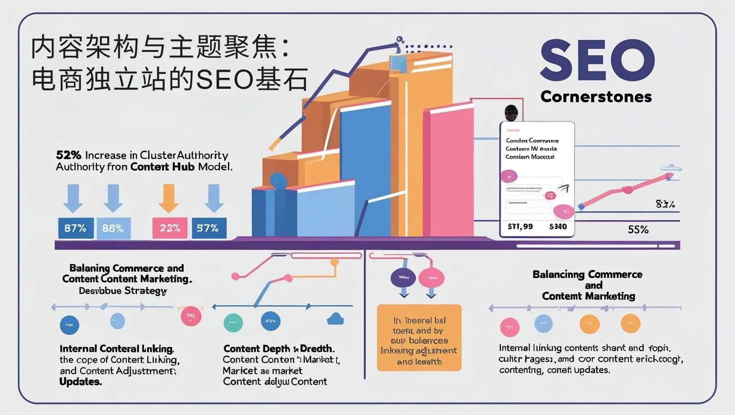 هيكل المحتوى وتركيز الموضوع: أسس تحسين محركات البحث لموقع ويب مستقل للتجارة الإلكترونية