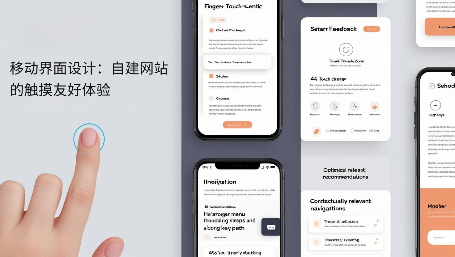تصميم واجهة الهاتف المحمول: تجربة سهلة اللمس لمواقع الويب المصممة ذاتيًا