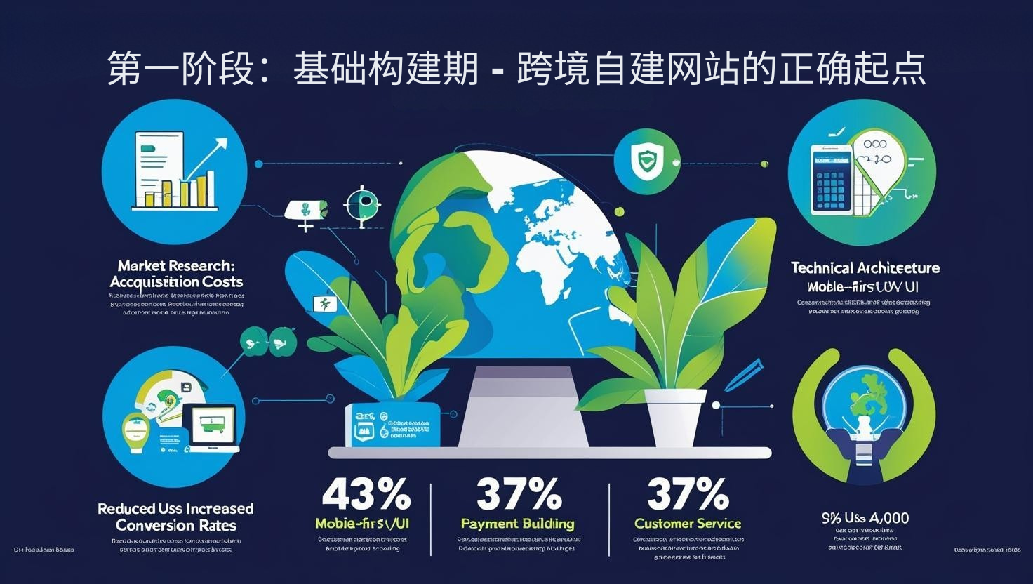 Fase Uno: Sentar las Bases - El Punto de Partida Correcto para la Autoconstrucción de un Sitio Web Transfronterizo