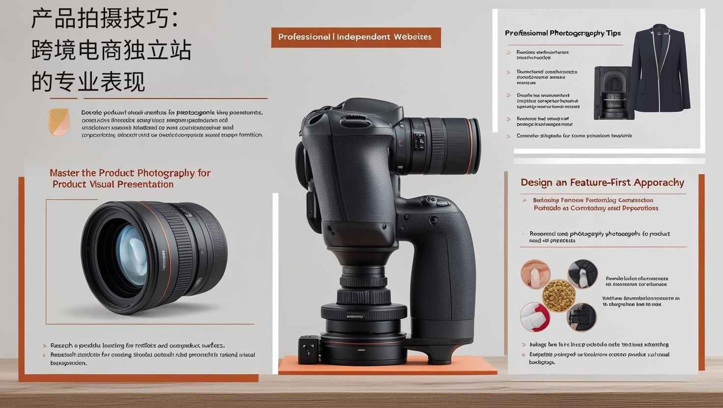 تقنيات تصوير المنتجات: الأداء الاحترافي على مواقع التجارة الإلكترونية المستقلة عبر الحدود