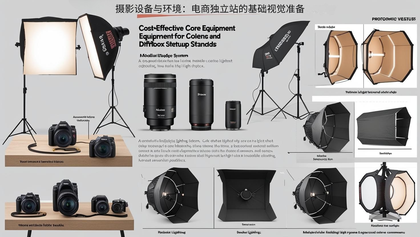 Photography Equipment and Environment: Basic Visual Preparation for an E-commerce Independent Website