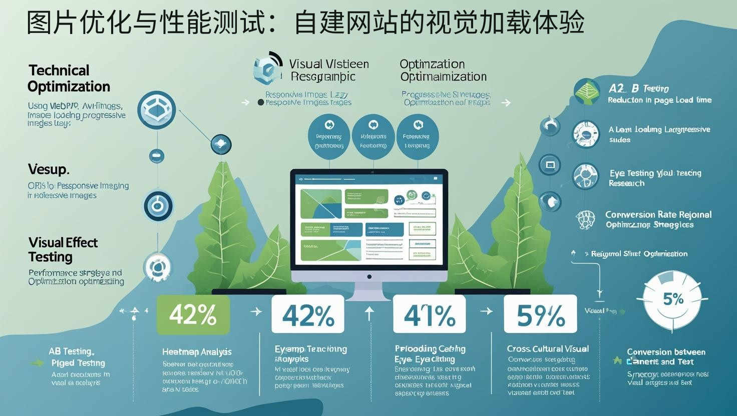 تحسين الصور واختبار الأداء: تجربة التحميل المرئي لمواقع الويب المصممة ذاتيًا