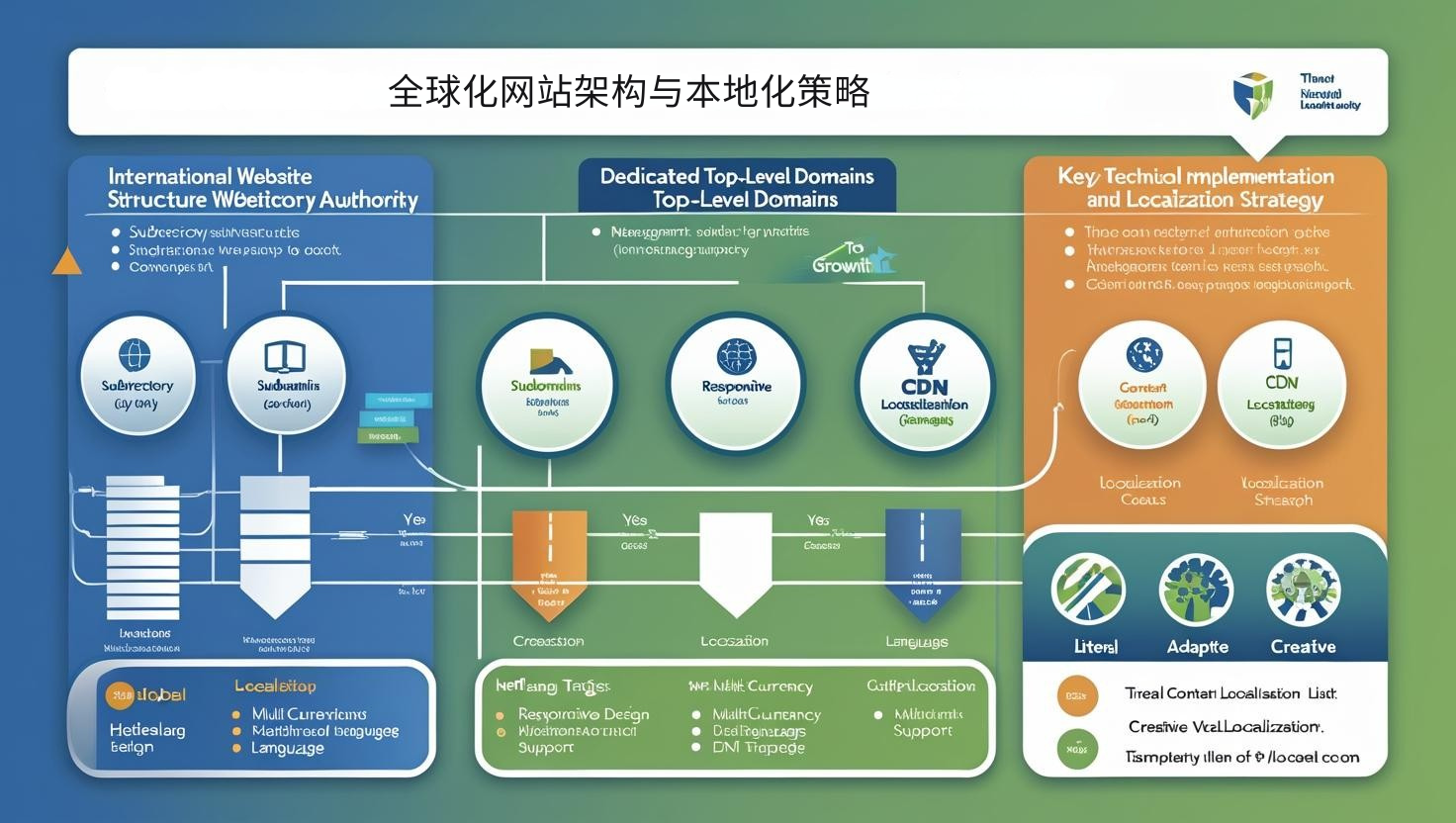 استراتيجية هندسة المواقع العالمية والتوطين
