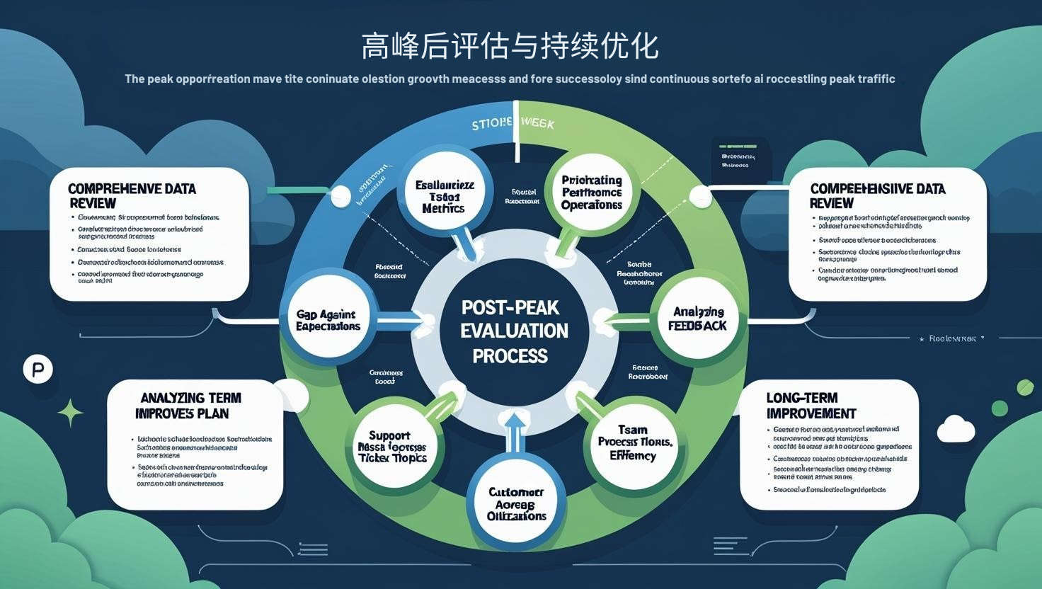 Evaluación post-pico y optimización continua