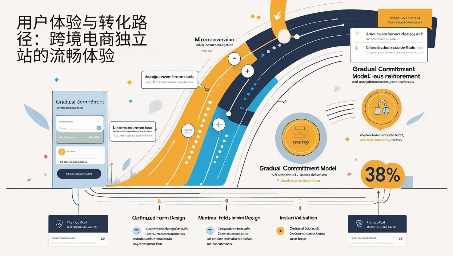 تجربة المستخدم ومسار التحويل: تجربة سلسة لمواقع التجارة الإلكترونية المستقلة عبر الحدود