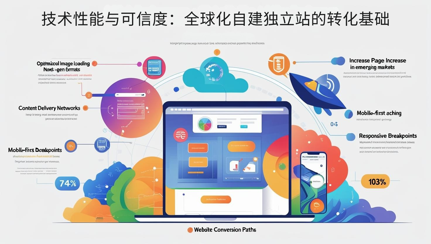 الأداء التقني والمصداقية: أساس تحويل المواقع الإلكترونية العالمية المستقلة ذاتية البناء