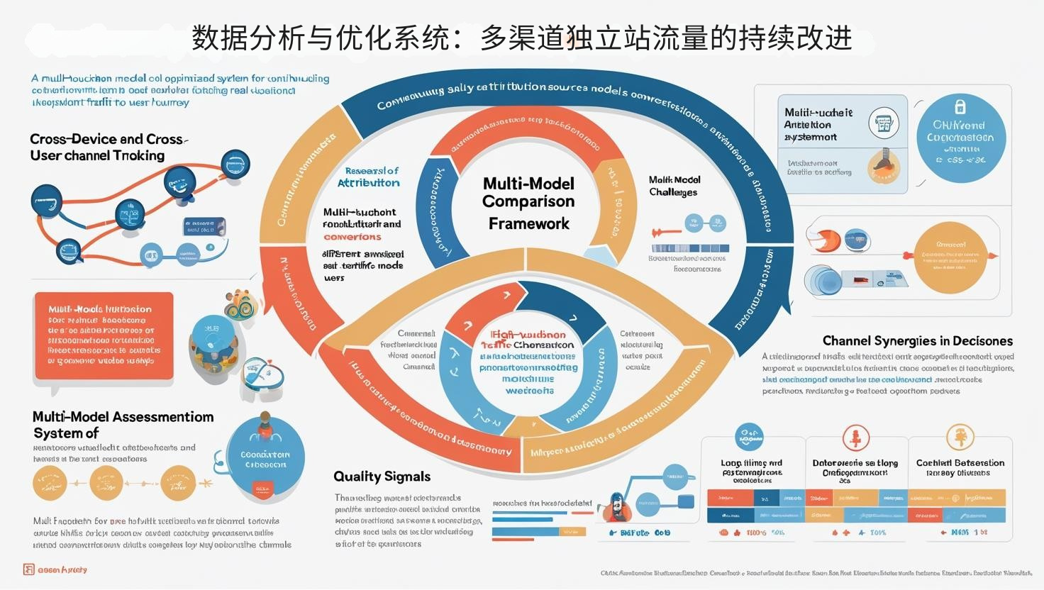 نظام تحليل البيانات وتحسينها: التحسين المستمر لحركة زيارات المواقع الإلكترونية المستقلة متعددة القنوات