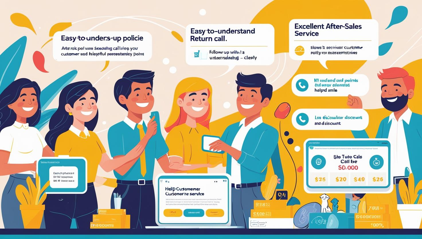 خدمة ما بعد البيع عالية الجودة: نمنح العملاء شعورًا بالاحترام والرعاية