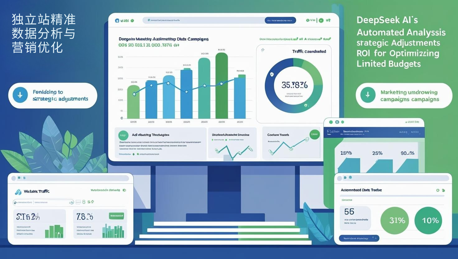 独立ウェブサイト向けの正確なデータ分析とマーケティング最適化