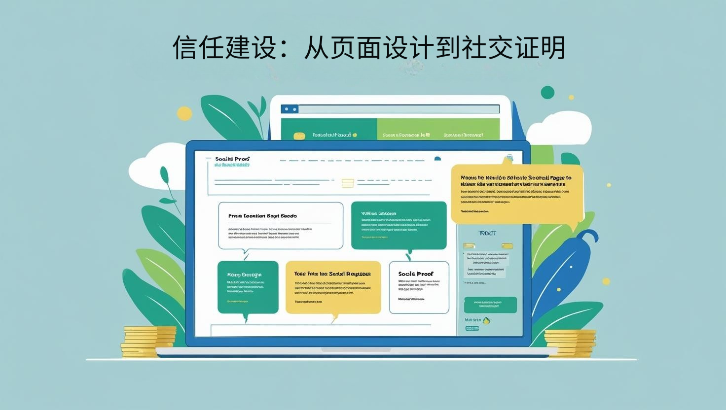 信任建设：从页面设计到社交证明