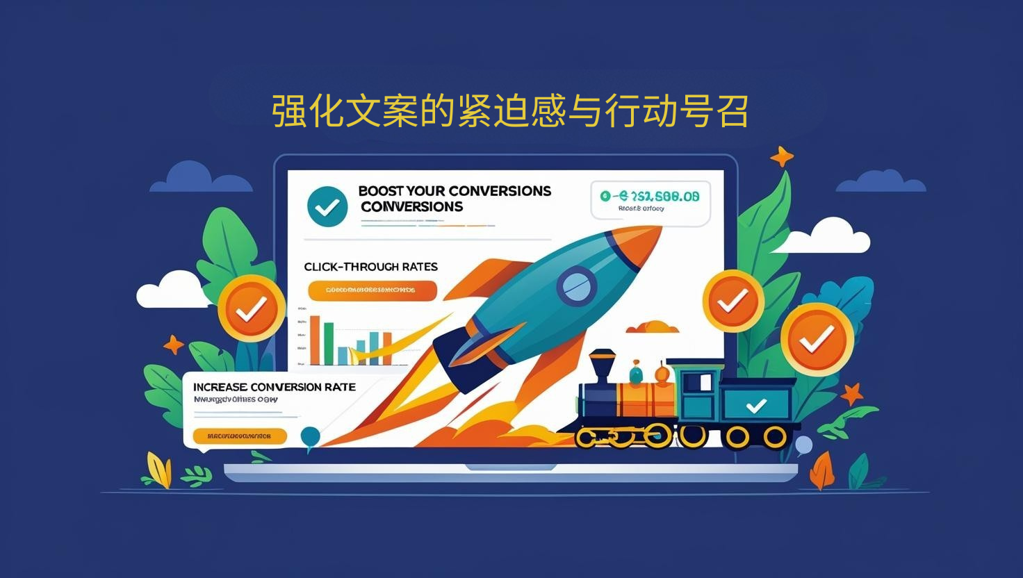 Strengthen the sense of urgency and call to action in copy