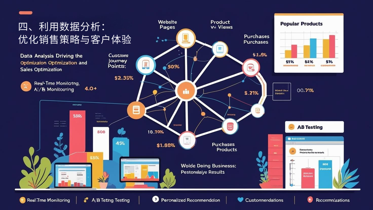 IV. Aprovechar el análisis de datos: Optimización de las estrategias de ventas y la experiencia del cliente