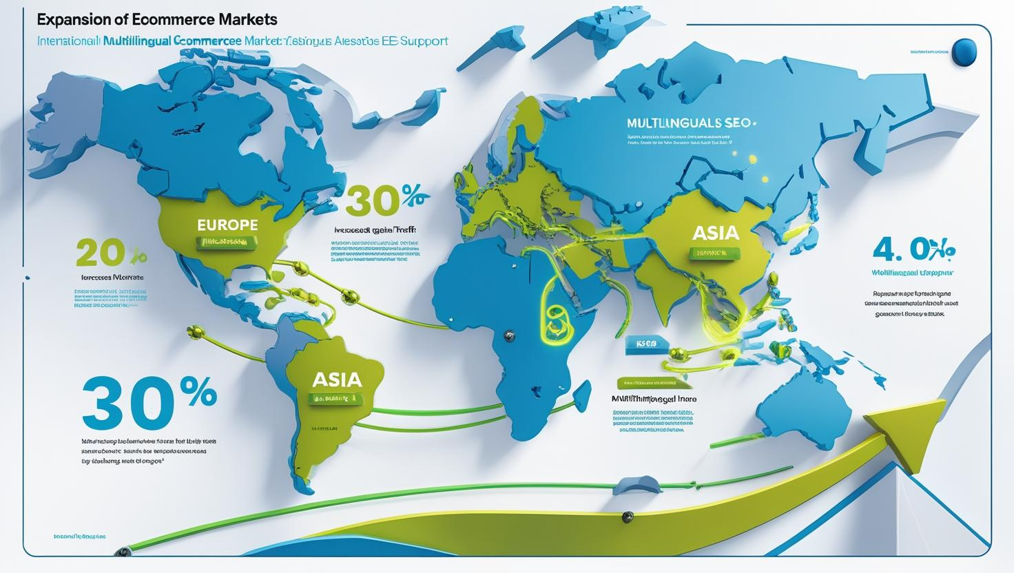 2. يساعد الدعم متعدد اللغات على التوسع في الأسواق الدولية