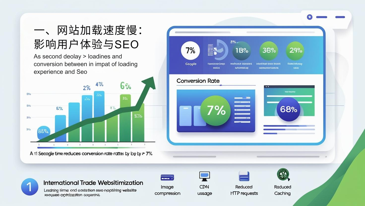 1. ウェブサイトの読み込み速度が遅い:ユーザーエクスペリエンスとSEOに影響