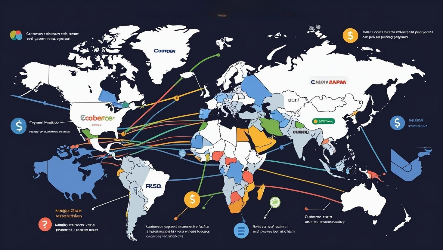 2. クロスボーダー決済の課題:複数通貨と決済方法の選択