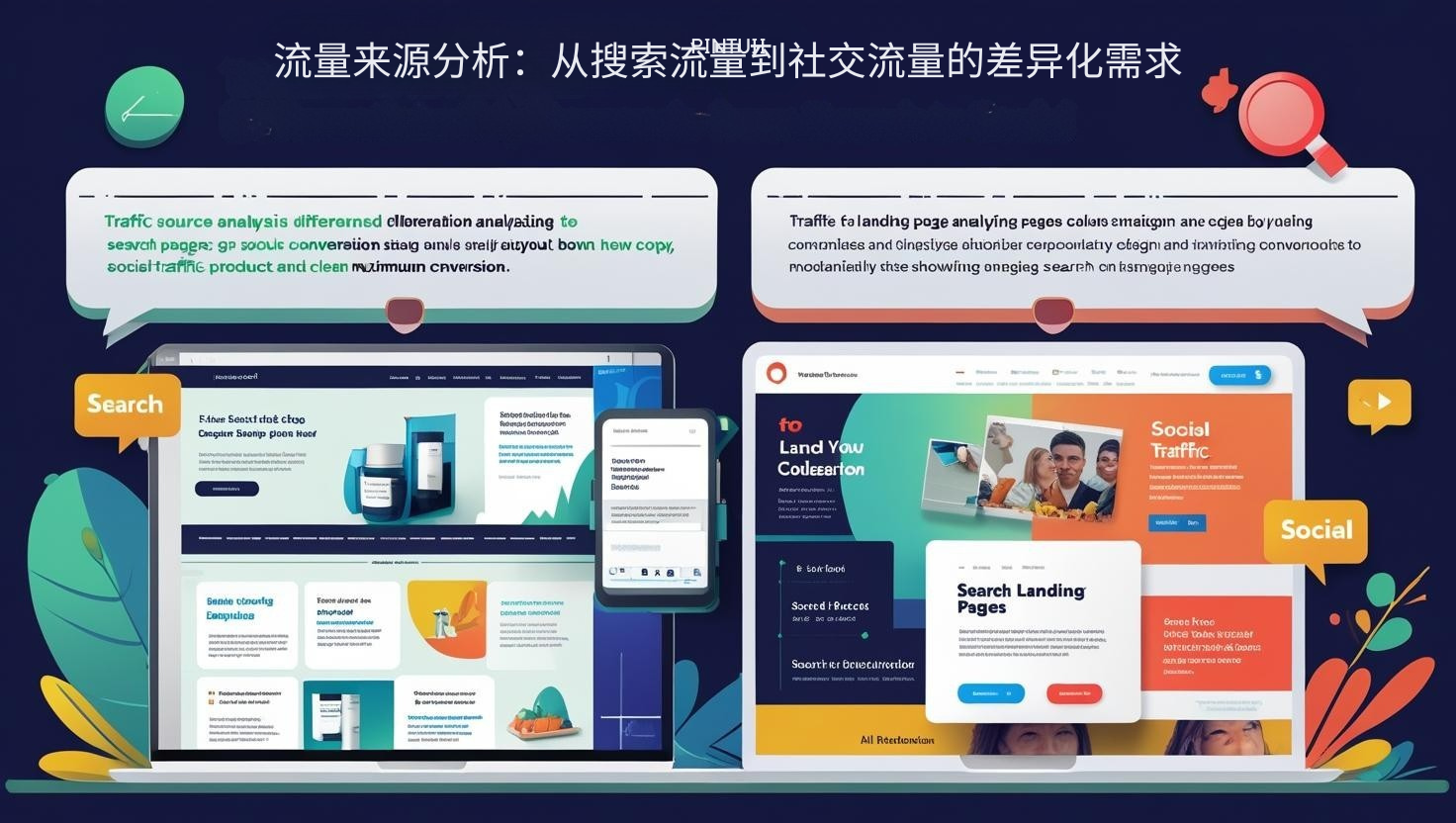 Análisis de la fuente de tráfico: demandas diferenciadas del tráfico de búsqueda al tráfico social