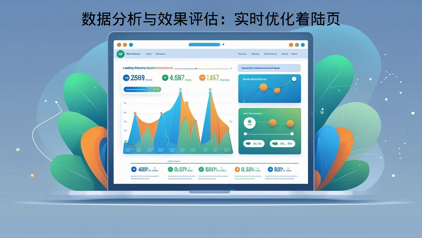 Análisis de datos y evaluación de efectos: optimización en tiempo real de páginas de destino