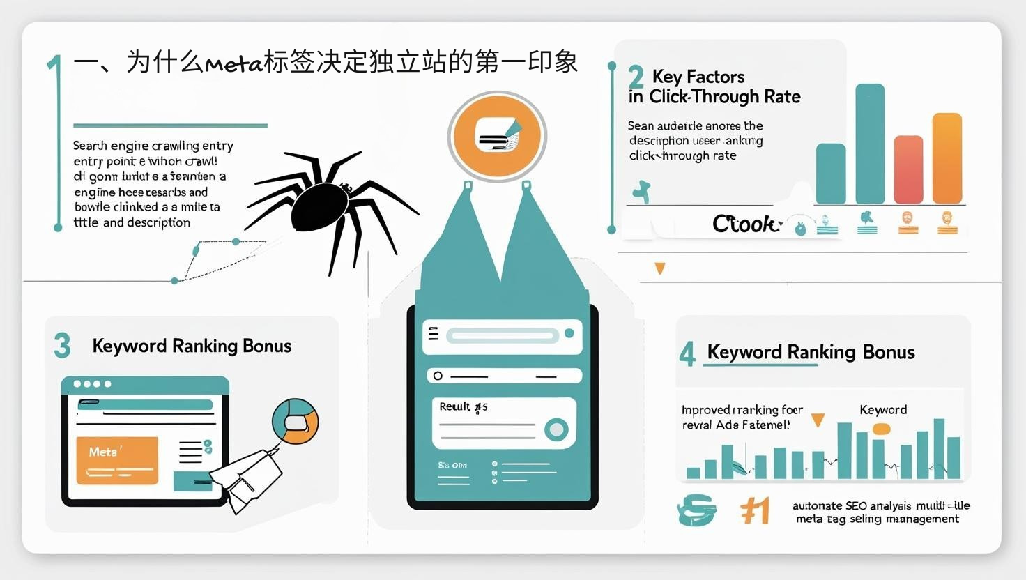 1. ¿Por qué las metaetiquetas determinan la primera impresión de un sitio web independiente?