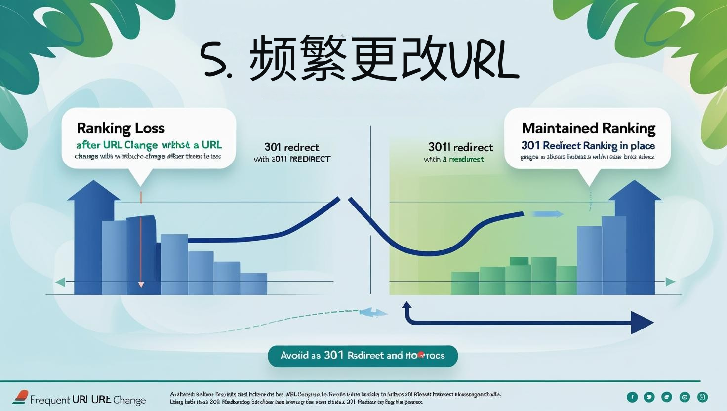 5. Cambios frecuentes de URL