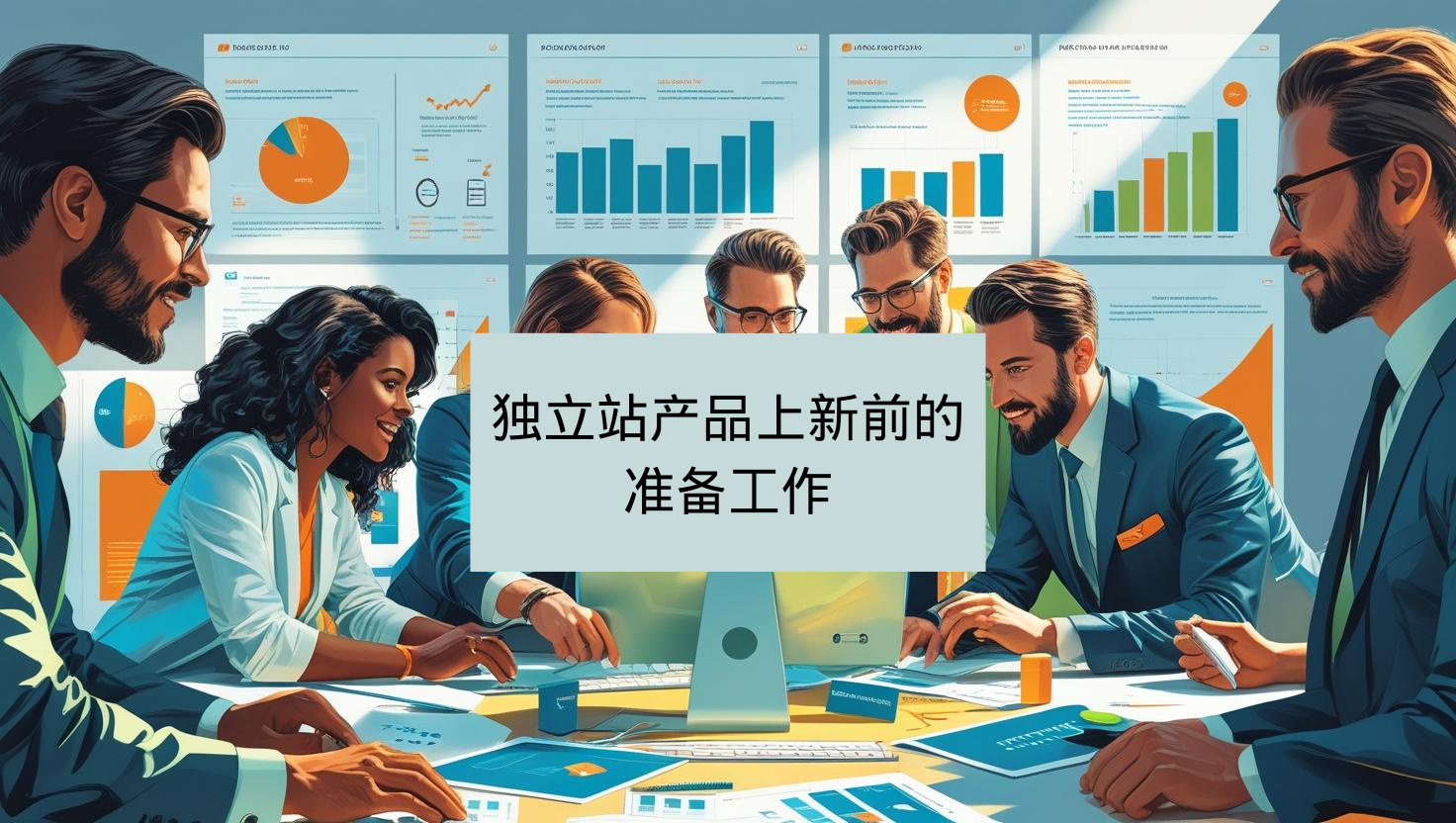 Preparativos antes del lanzamiento de nuevos productos en la emisora independiente