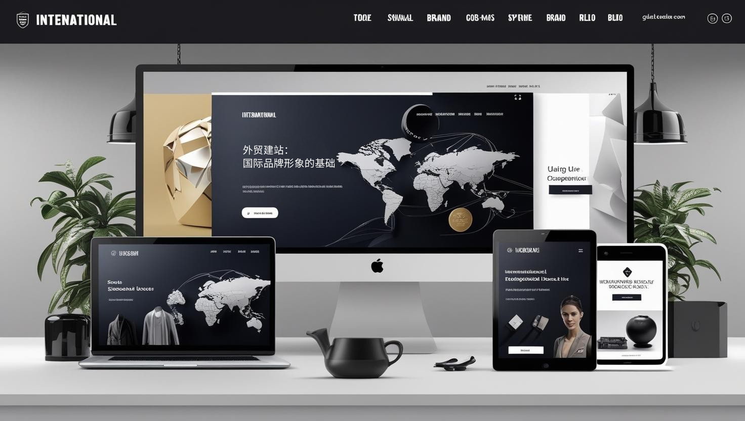 بناء موقع التجارة الخارجية: أساس صورة العلامة التجارية الدولية