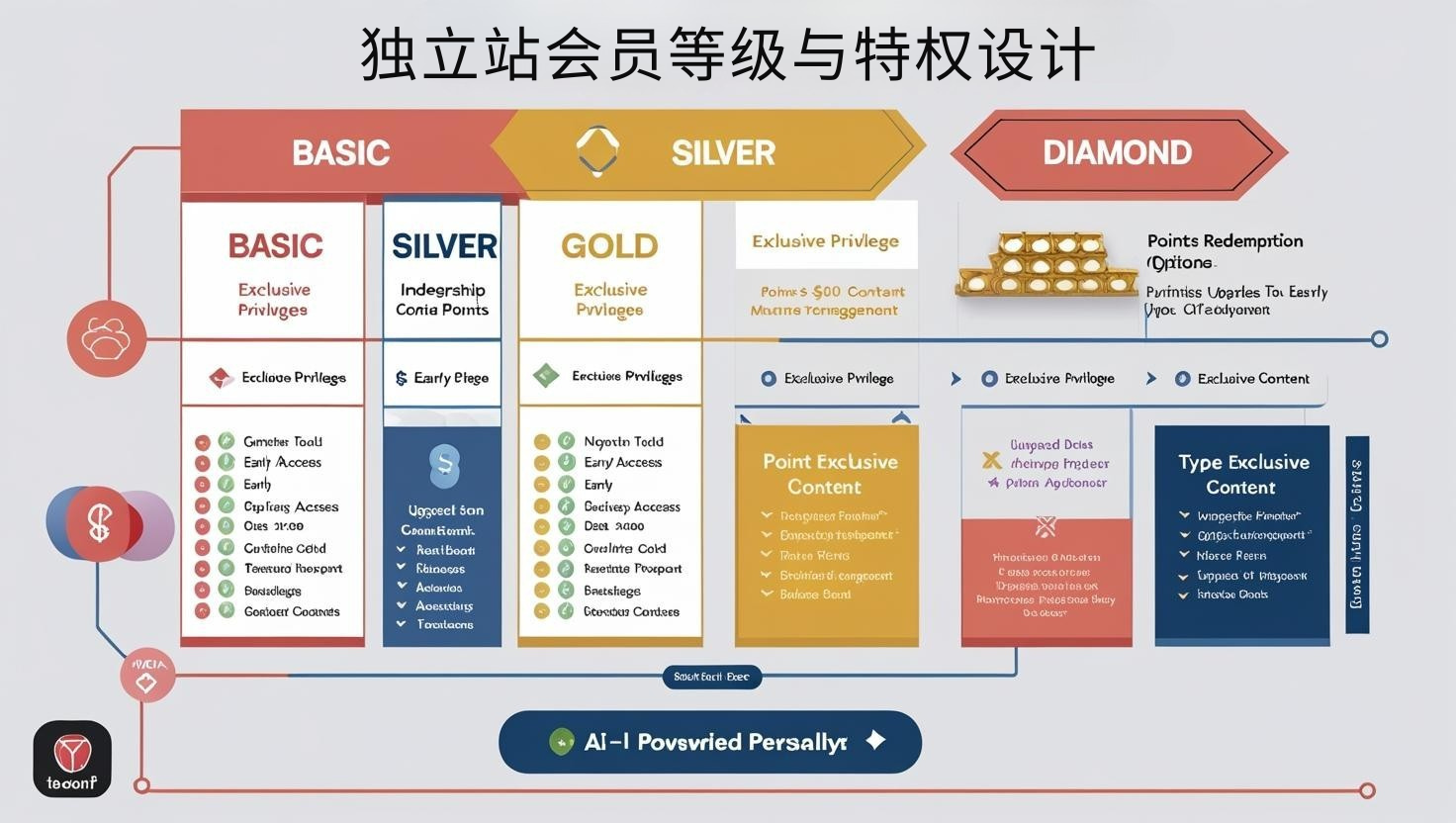 独立站会员等级与特权设计