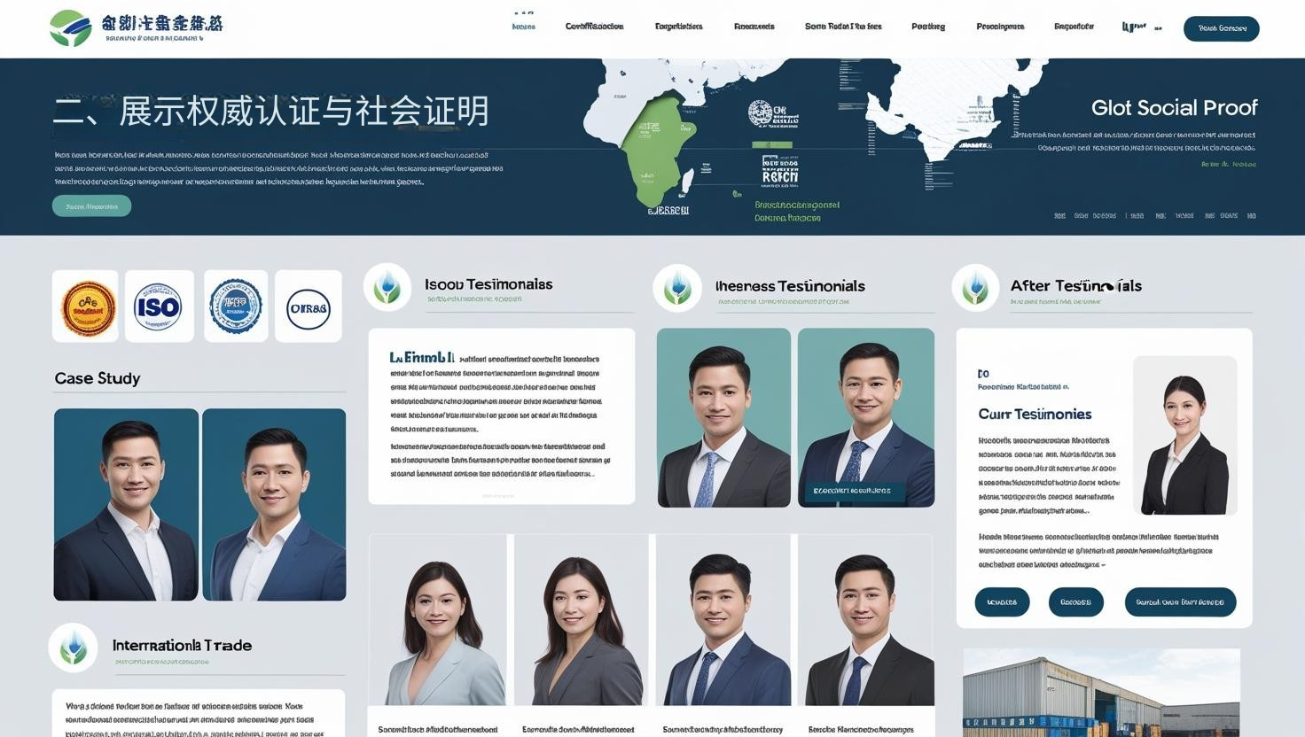 2. Display authoritative certification and social certification