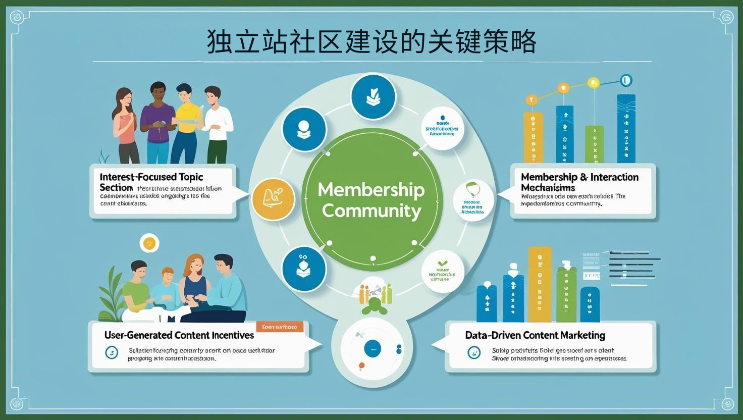 استراتيجيات رئيسية لبناء مجتمعات محطات مستقلة