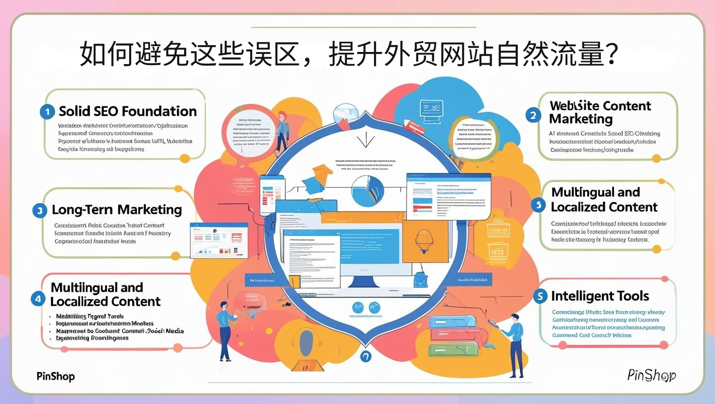 كيف يمكن تجنب هذه المفاهيم الخاطئة وزيادة حركة المرور الطبيعية لمواقع التجارة الخارجية؟