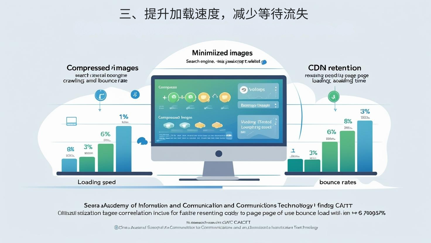 ٣. حسّن سرعة التحميل وقلل وقت تحميل الصفحة. يُعدّ بطء سرعة الصفحة أحد أكبر العوامل المساهمة في معدلات الارتداد. احرص على ضغط الصور، وتقليل استدعاءات جافا سكريبت، واستخدام تسريع شبكة توصيل المحتوى (CDN). تُظهر أبحاث أجرتها الأكاديمية الصينية لتكنولوجيا المعلومات والاتصالات (CAICT) أن سرعة تحميل الموقع الإلكتروني ترتبط ارتباطًا وثيقًا بكفاءة زحف محركات البحث ومدة استبقاء المستخدمين. يجب أن يوازن موقع التجارة الخارجية الفعّال بين السرعة والاستقرار.