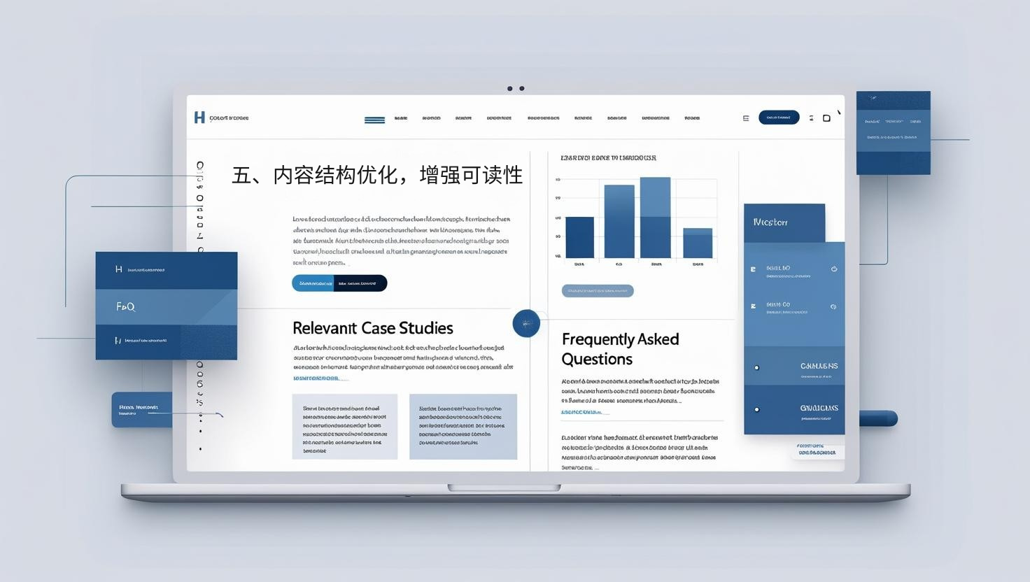 5. تحسين بنية المحتوى لتعزيز قابلية القراءة