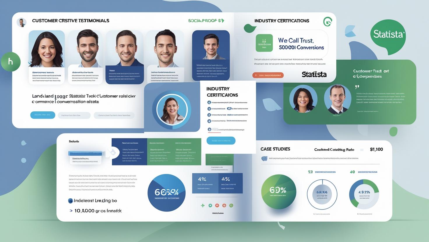 6. الإثبات الاجتماعي والتأييد الرسمي