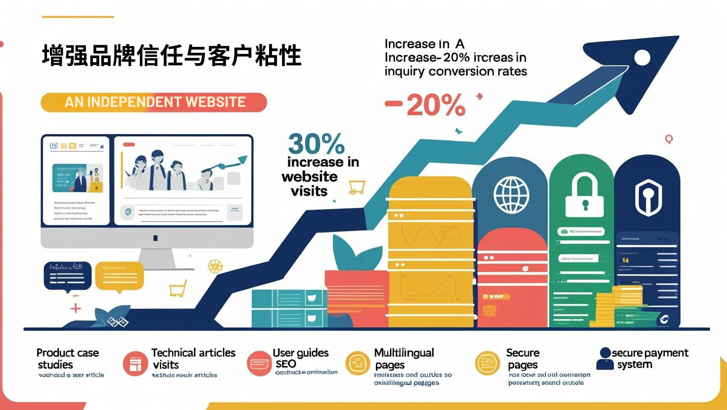 2. تعزيز ثقة العلامة التجارية وجذب العملاء