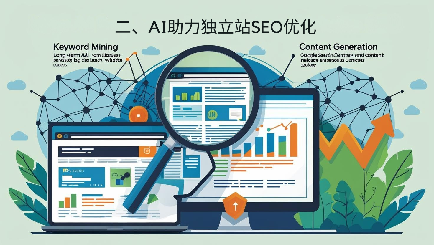 2. الذكاء الاصطناعي يساعد في تحسين محركات البحث للمحطات المستقلة