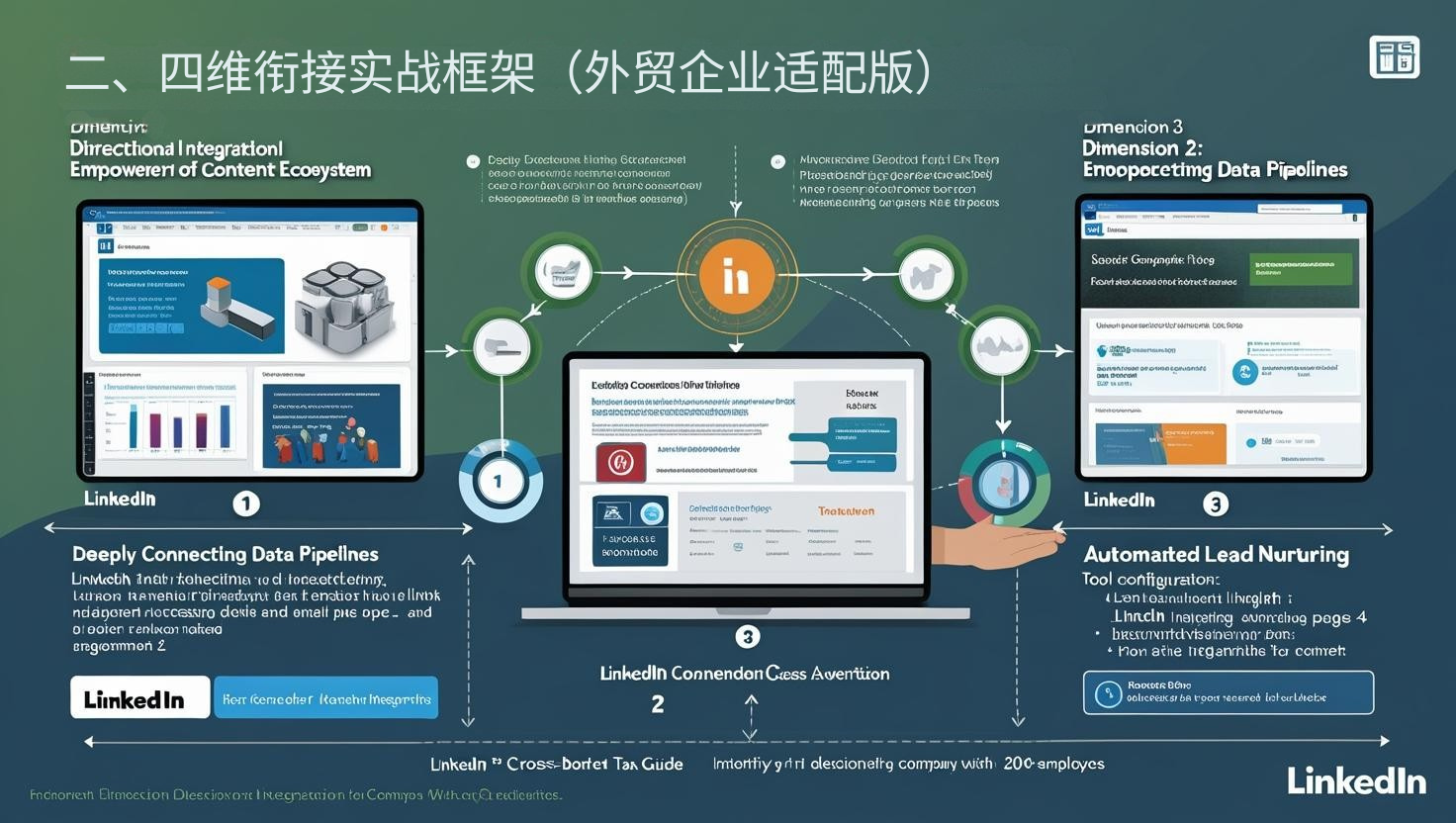 2. الإطار العملي للاتصال رباعي الأبعاد (مؤسسات التجارة الخارجية)