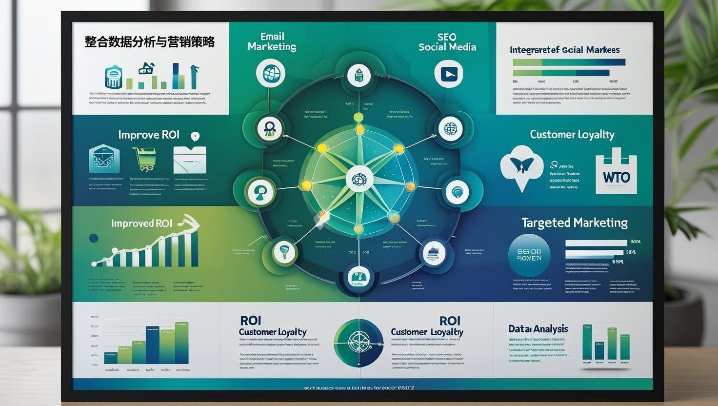 بناء موقع للتجارة الخارجية: 4. دمج تحليل البيانات واستراتيجية التسويق
