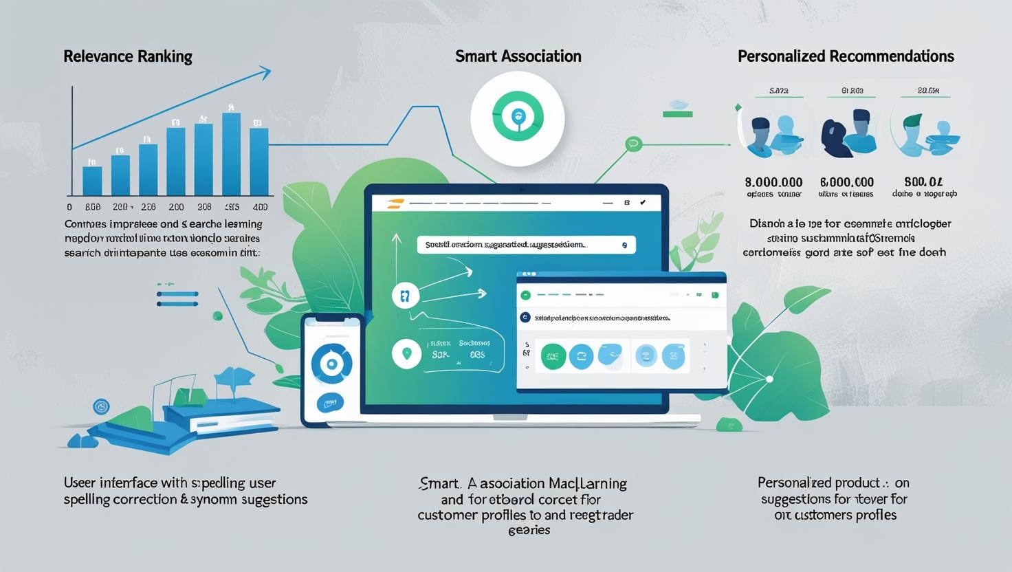 Foreign trade websites can enhance search results through intelligent recommendations
