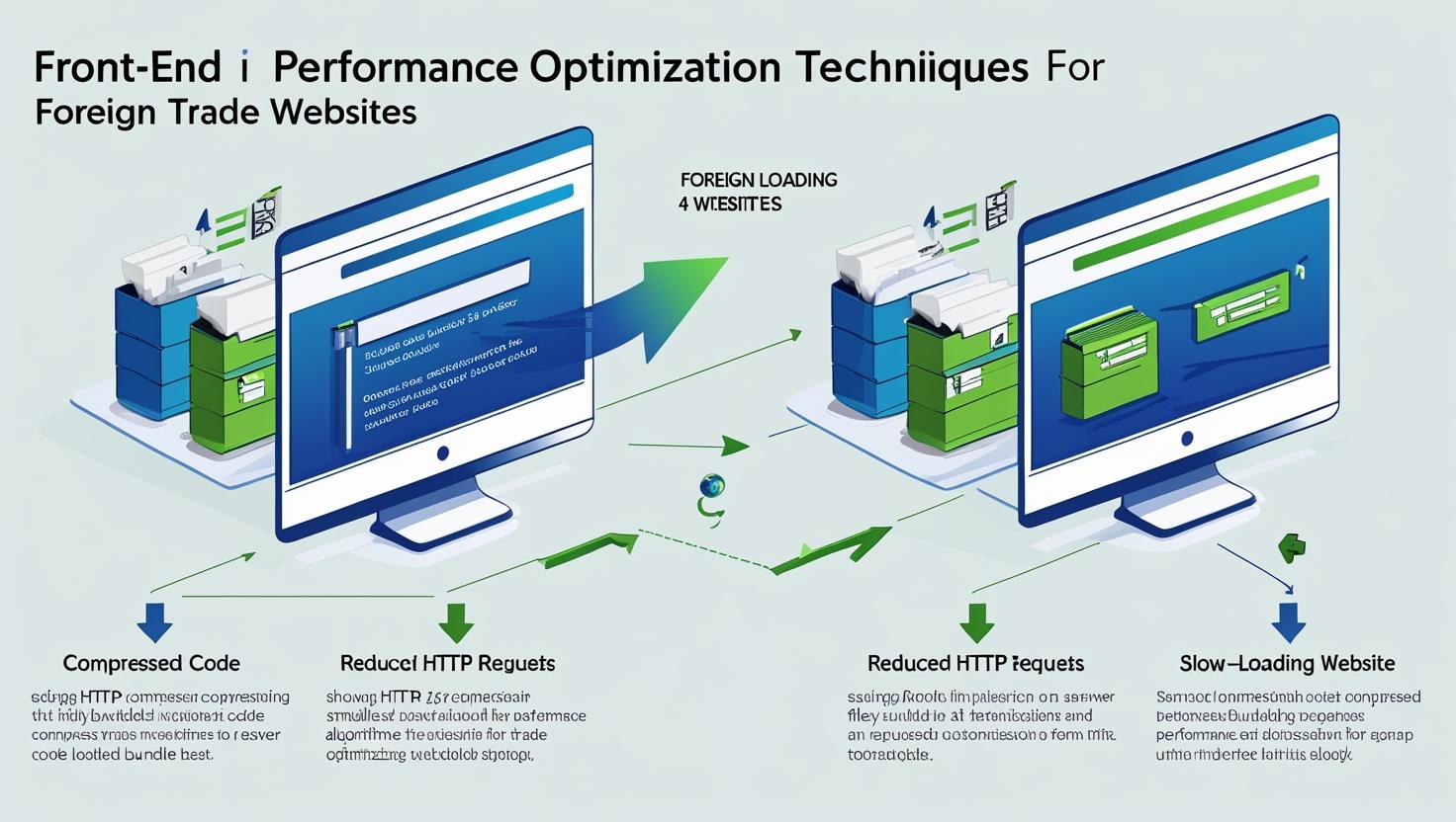 In foreign trade website construction, front-end performance directly affects the first screen loading experience and user retention