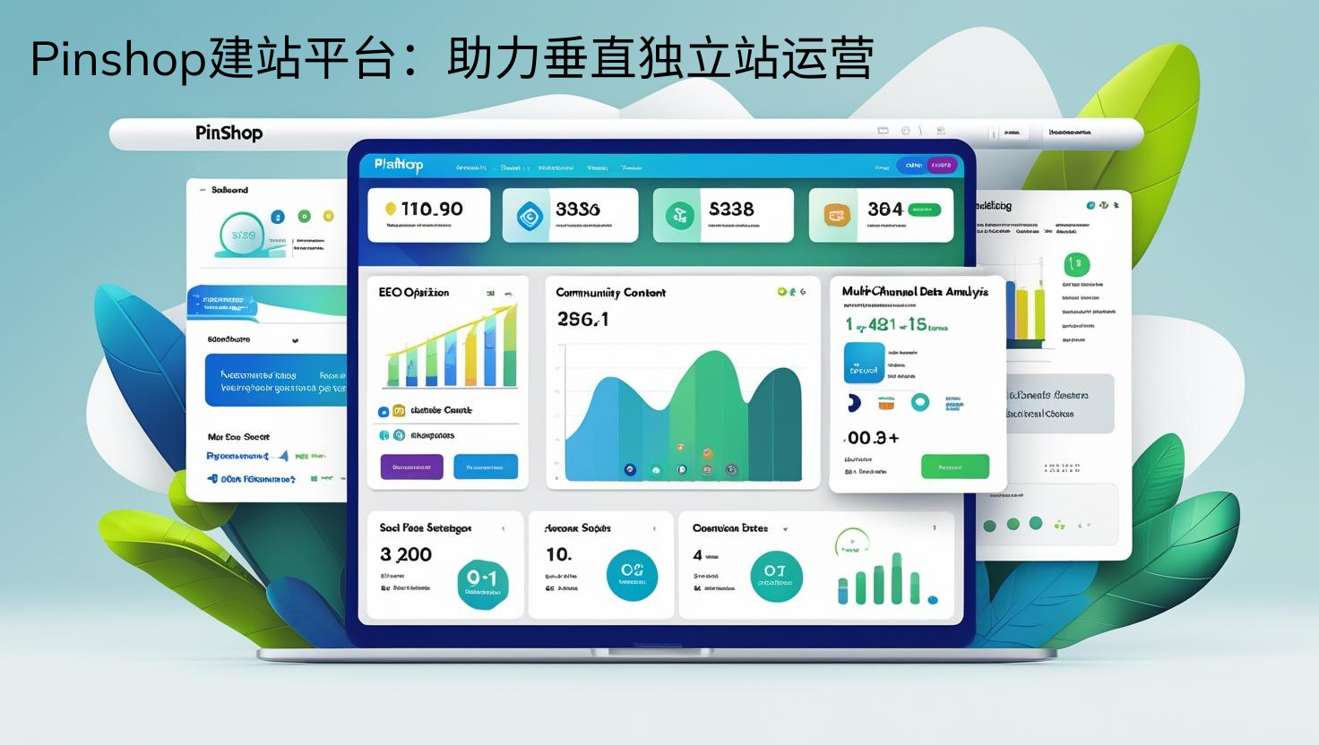 Pinshop website building platform: facilitating vertical independent station operations
