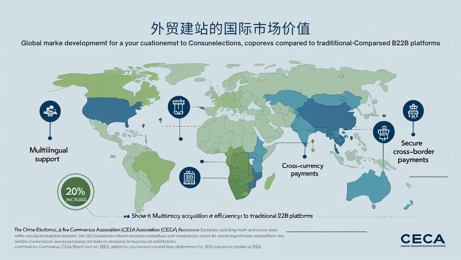 一、外贸建站的国际市场价值