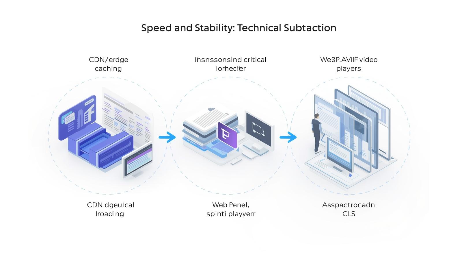 Speed and stability of foreign trade websites: "subtraction" on the technical side