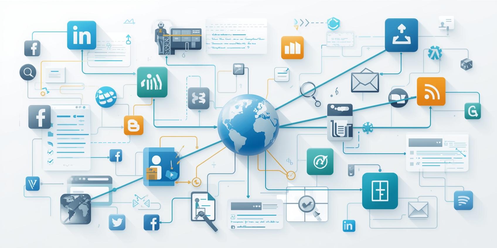 3. Multi-channel content distribution and external link building