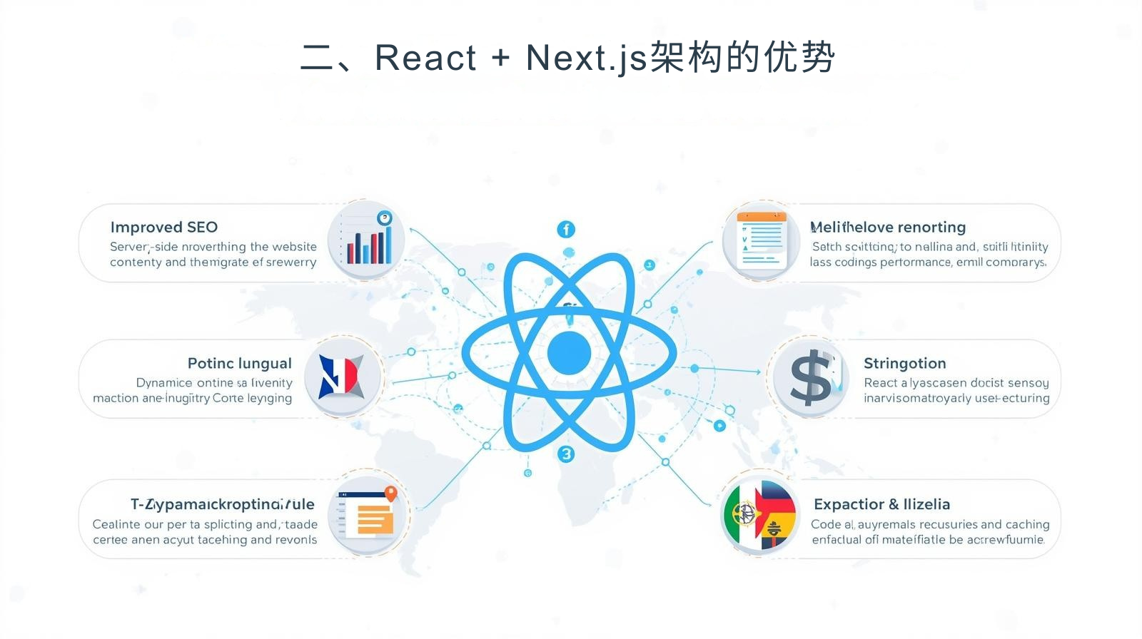 2. مزايا بنية React + Next.js