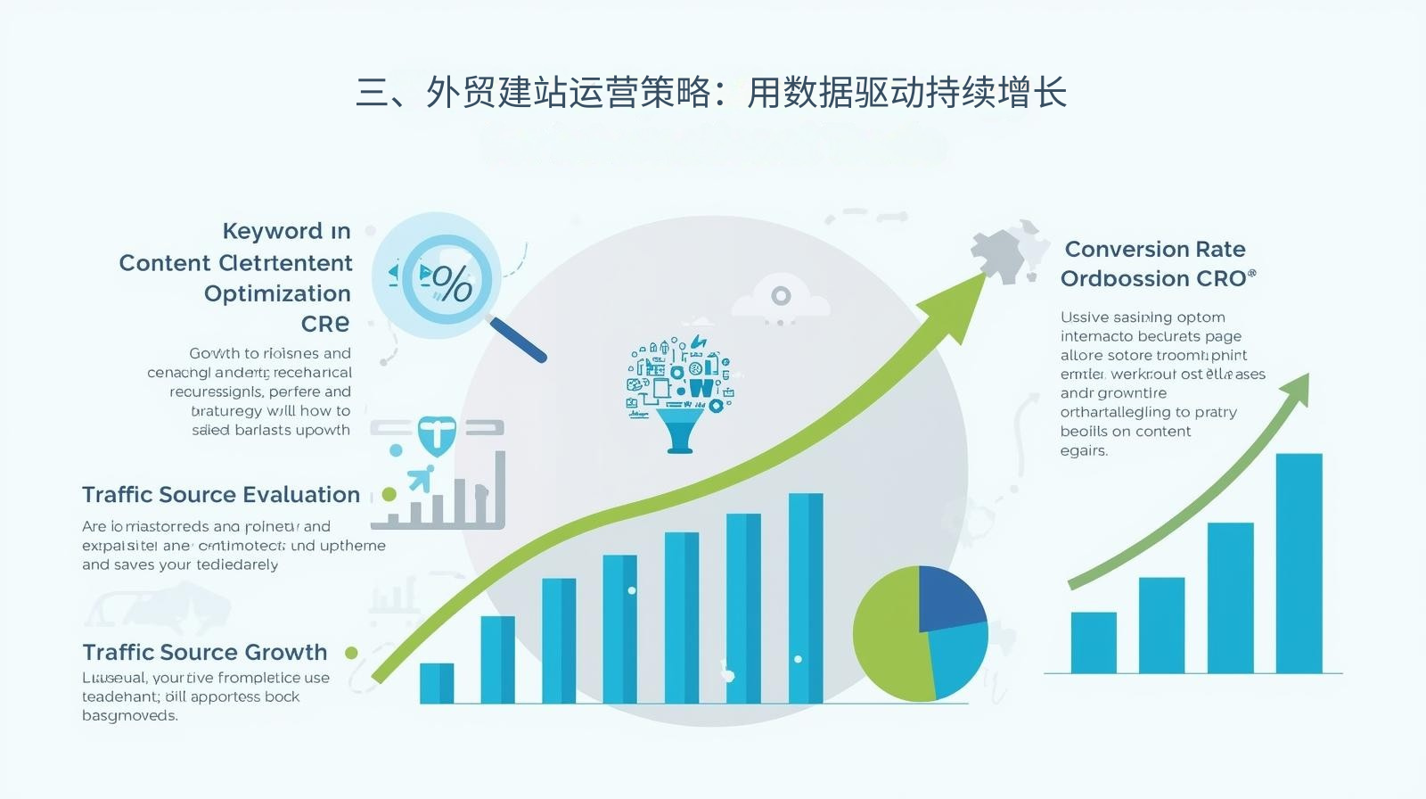 三、外贸建站运营策略：用数据驱动持续增长