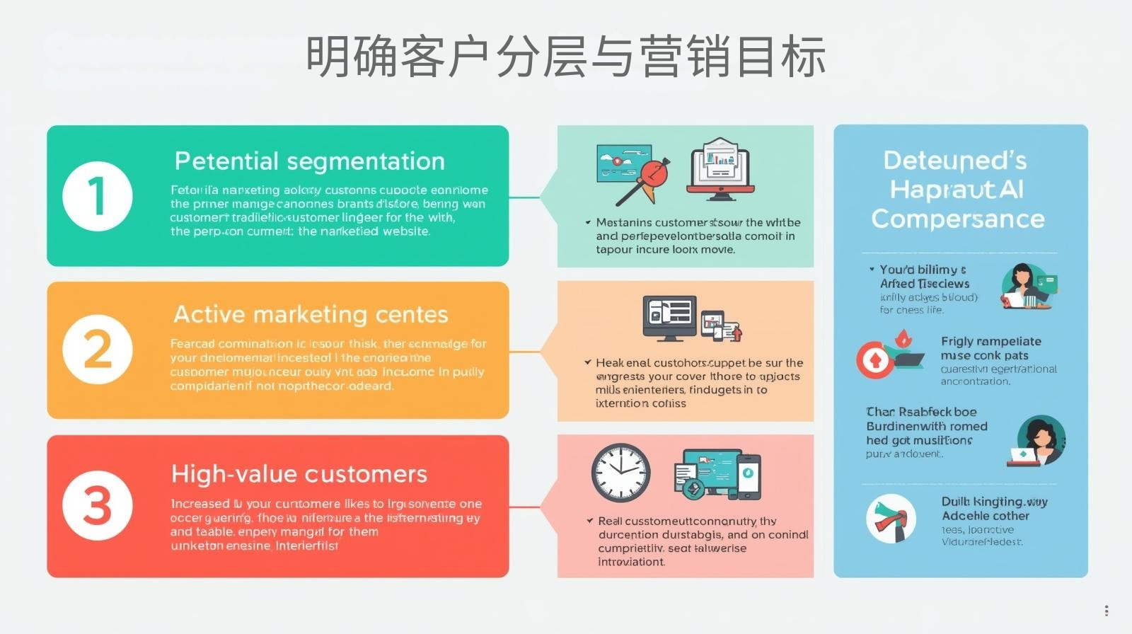 明确客户分层与营销目标
