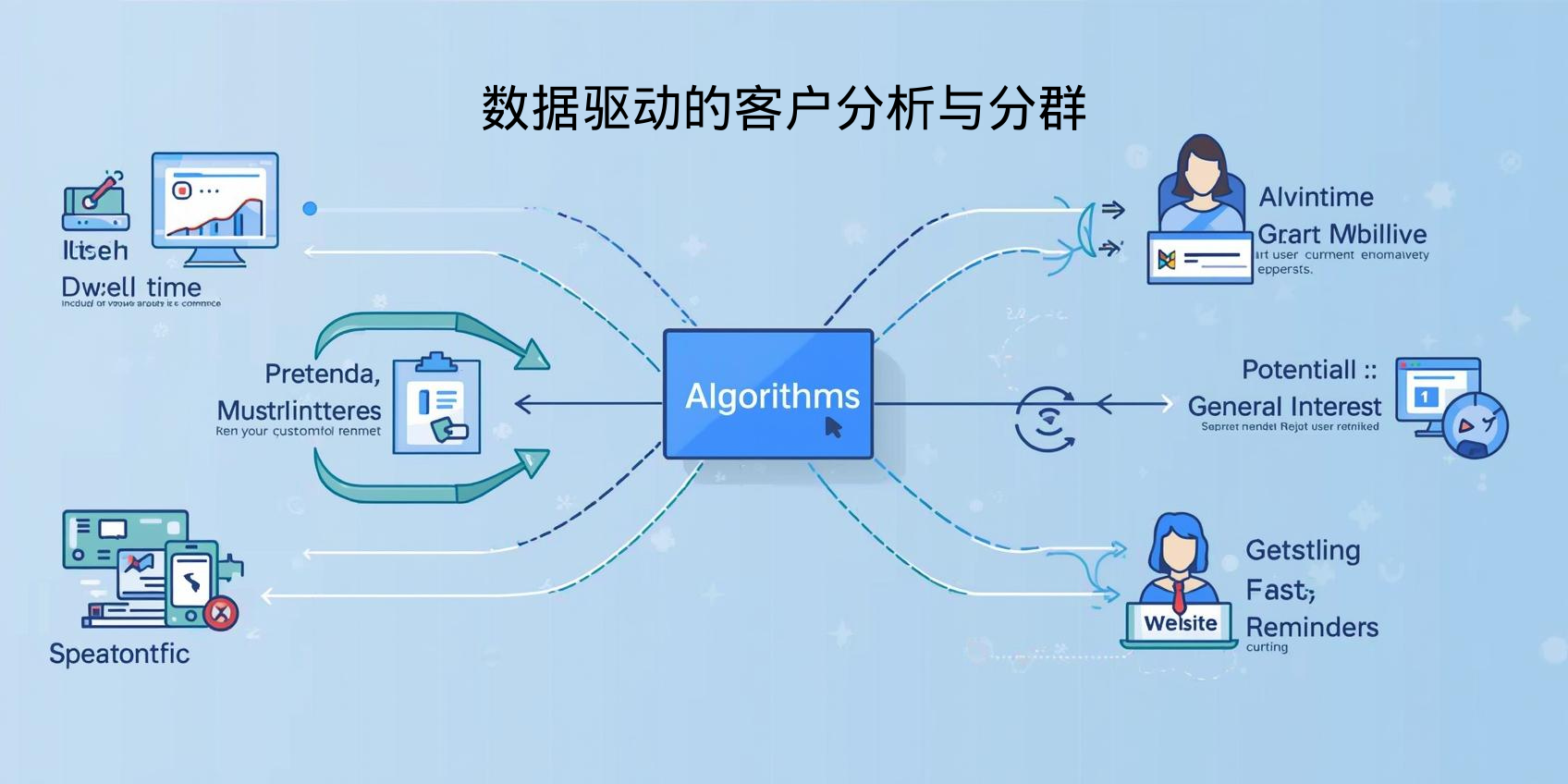 2. تحليل وتقسيم العملاء استنادًا إلى البيانات