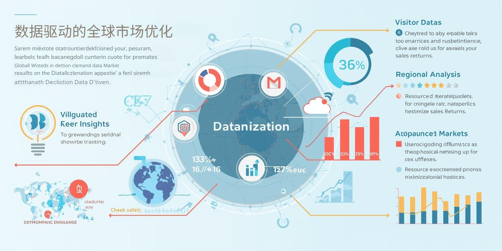 4. تحسين السوق العالمية بالاعتماد على البيانات