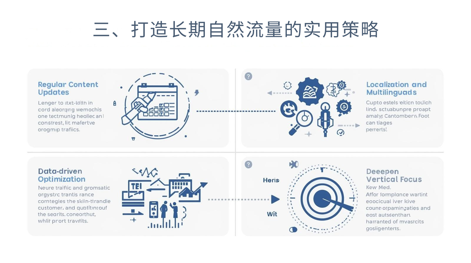 3. استراتيجيات عملية لبناء حركة مرور عضوية طويلة الأمد